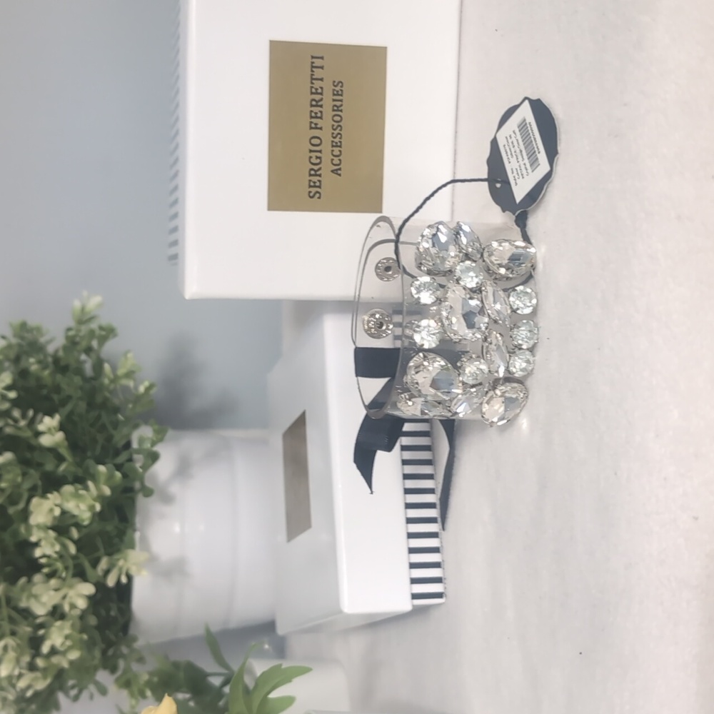 Sergio Feretti Crystal Clear Cuff